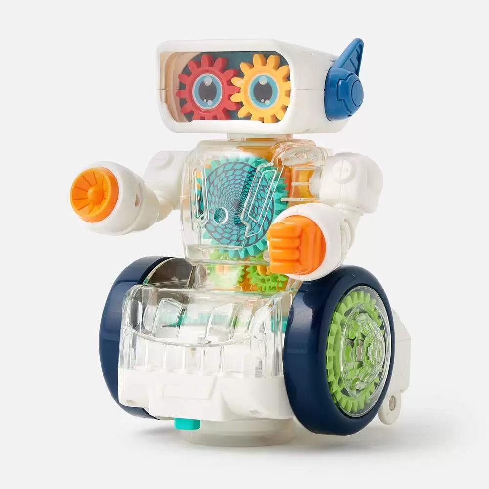Робот LANSI WORLD интерактивный с шестерёнками - фото 2