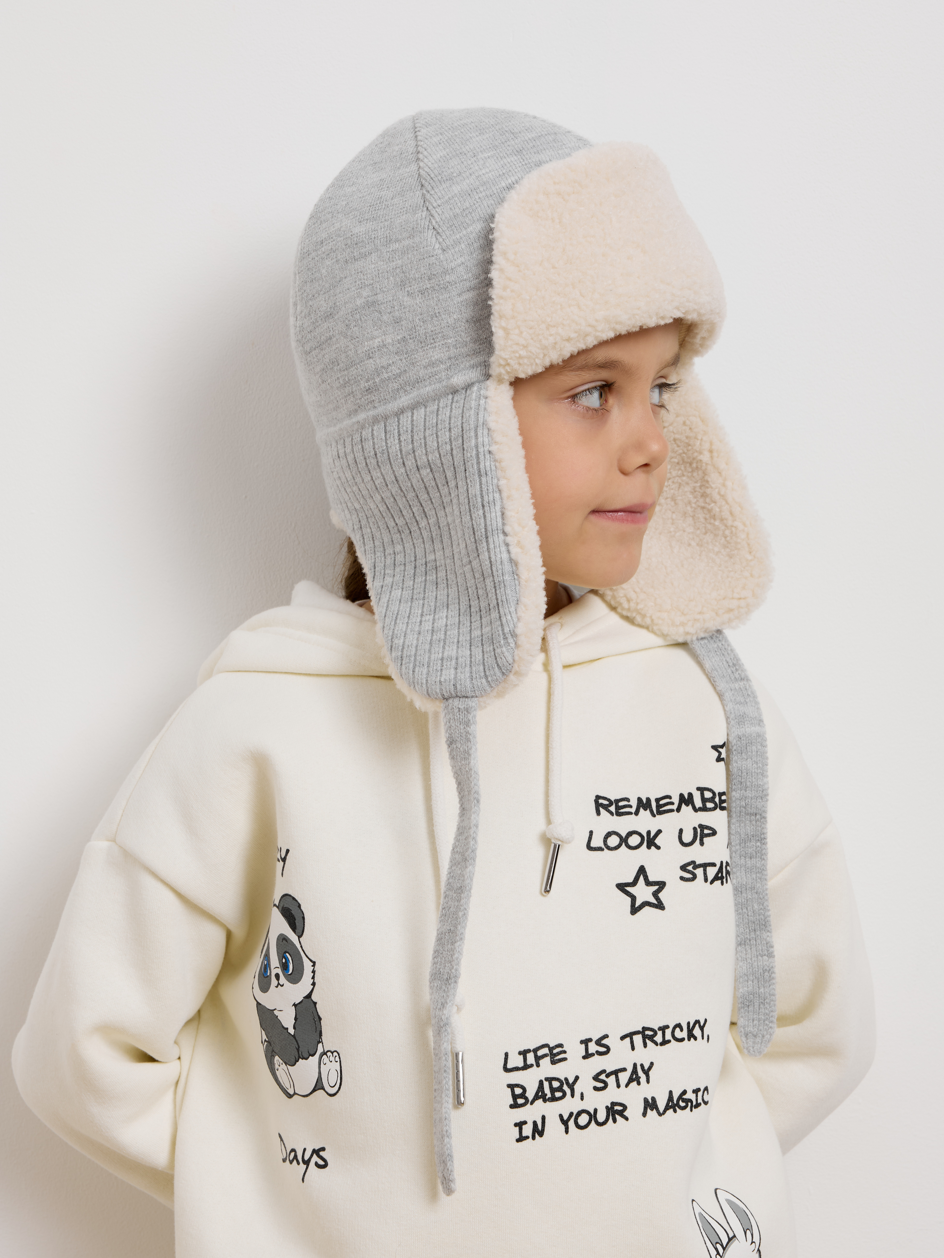 Шапка-ушанка Starkoff Kids Д500904 - фото 24