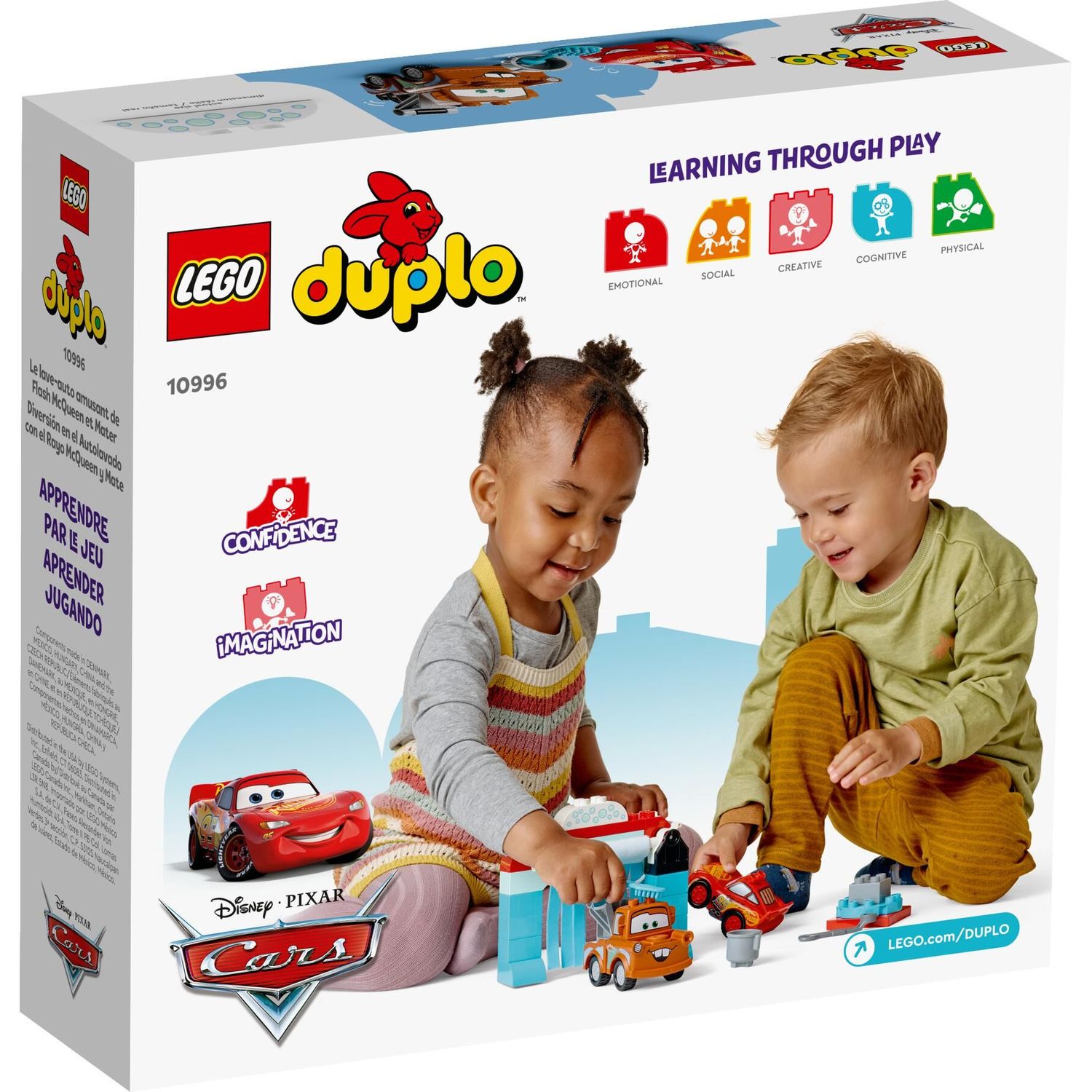Конструктор LEGO DUPLO Мойка Молния МакКуин и Мэтр 29 дет. - фото 4