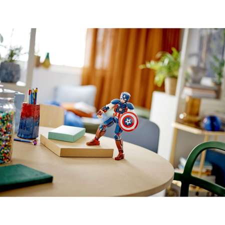 Конструктор LEGO Marvel Super Heroes Captain America Figure блочный