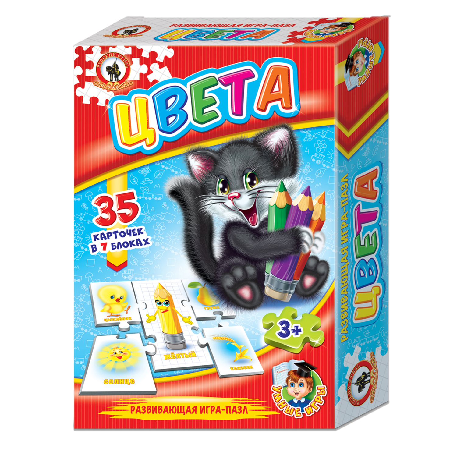 Настольная игра Русский стиль Цвета - фото 1