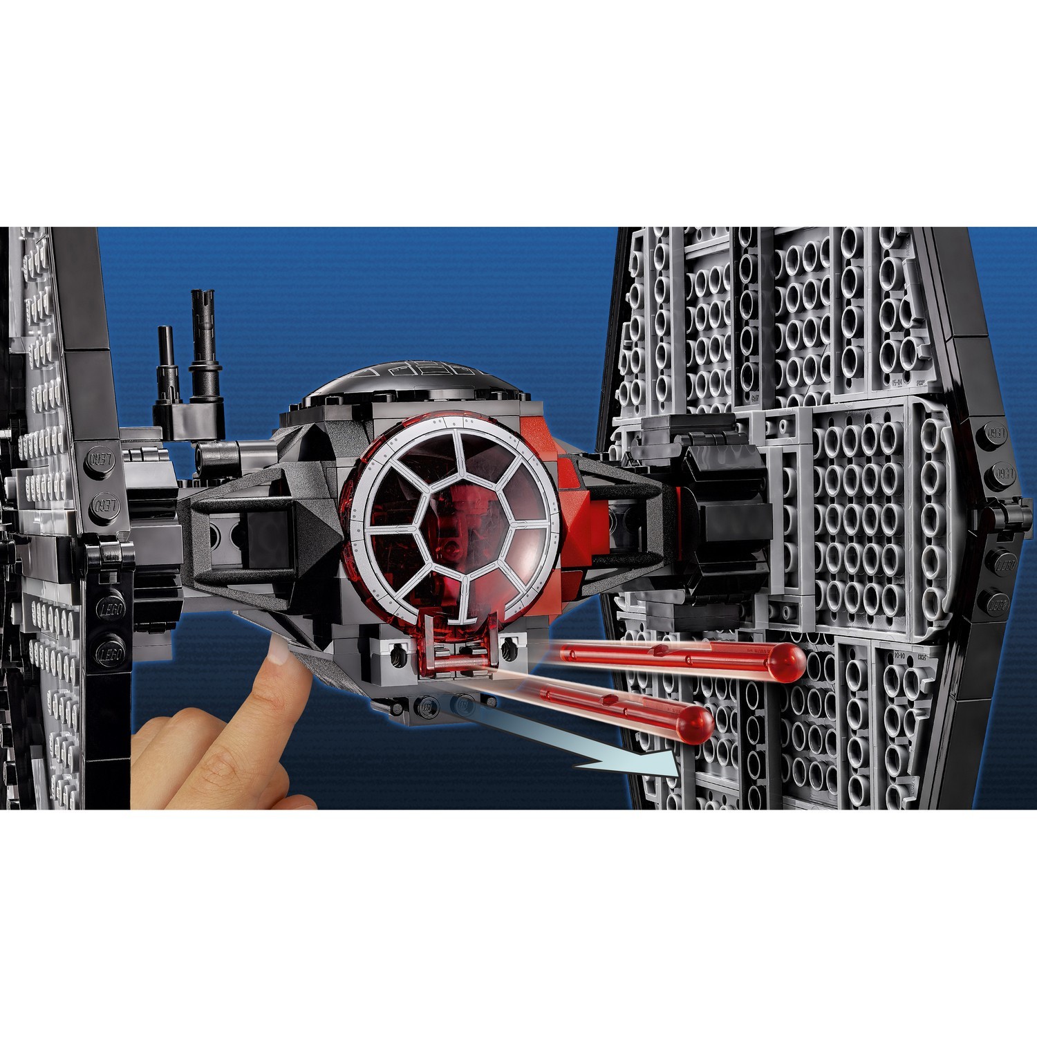 Конструктор LEGO Star Wars First Order TIE fighter блочный - фото 8