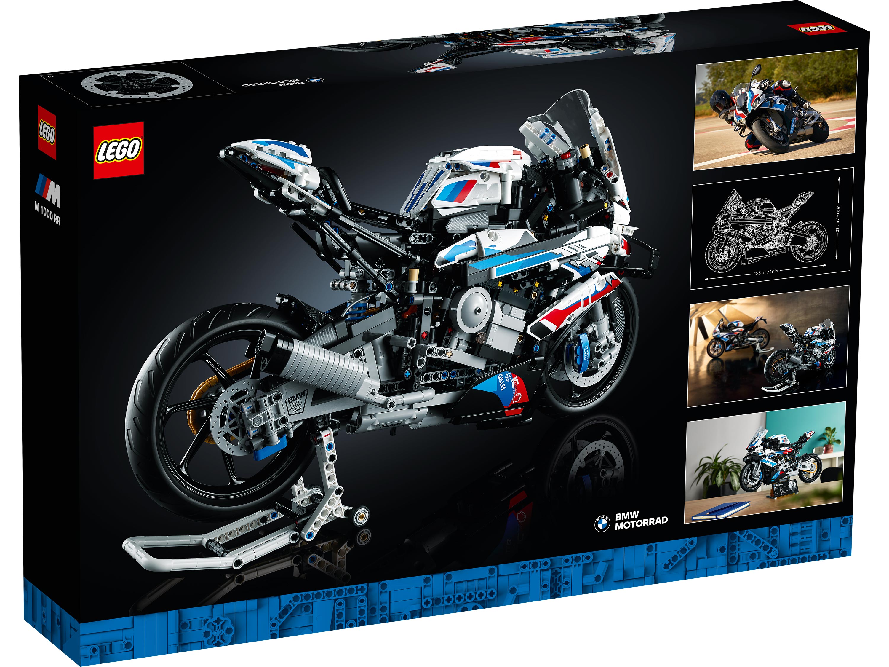 Конструктор LEGO Technic Мотоцикл BMW M блочный - фото 22