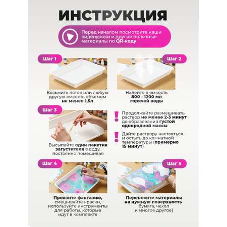 Акварисование Планета творчества эбру