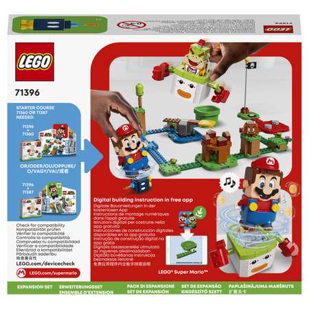 Конструктор LEGO Super Mario Bowser Jr. Clown Car блочный