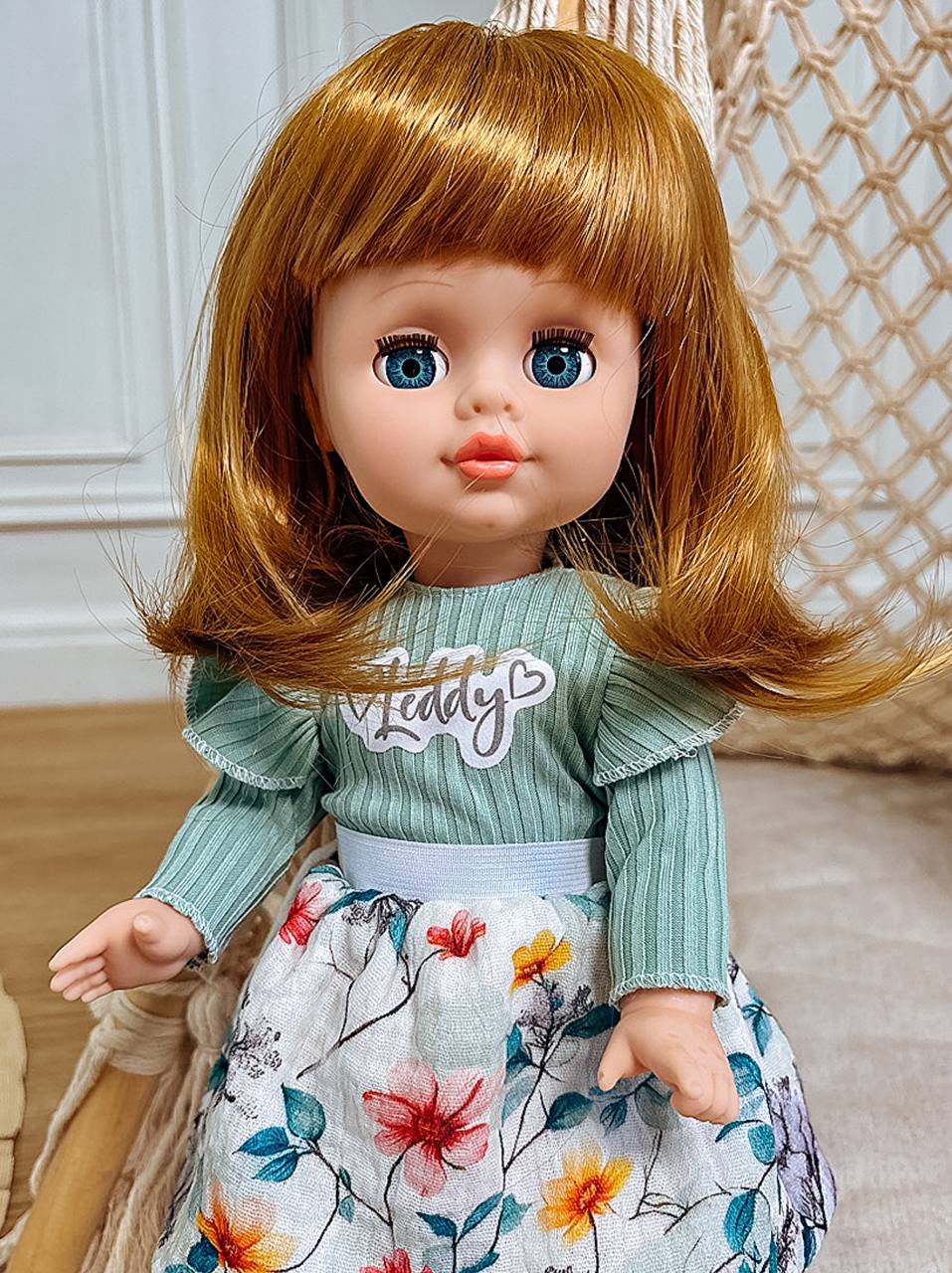 Кукла классическая СТРАНА КУКОЛ разговаривающая большая высота 40 см 25-17.3 - фото 7