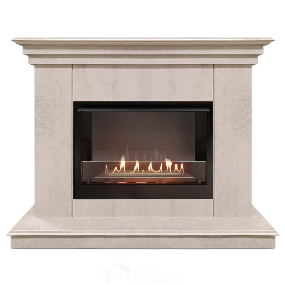 Каминокомплект Хорошие Камины Марс с очагом Firelight BFP/P-2520 цемент - фото 1