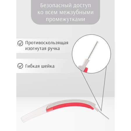 Зубная нить edel+white 6 шт.