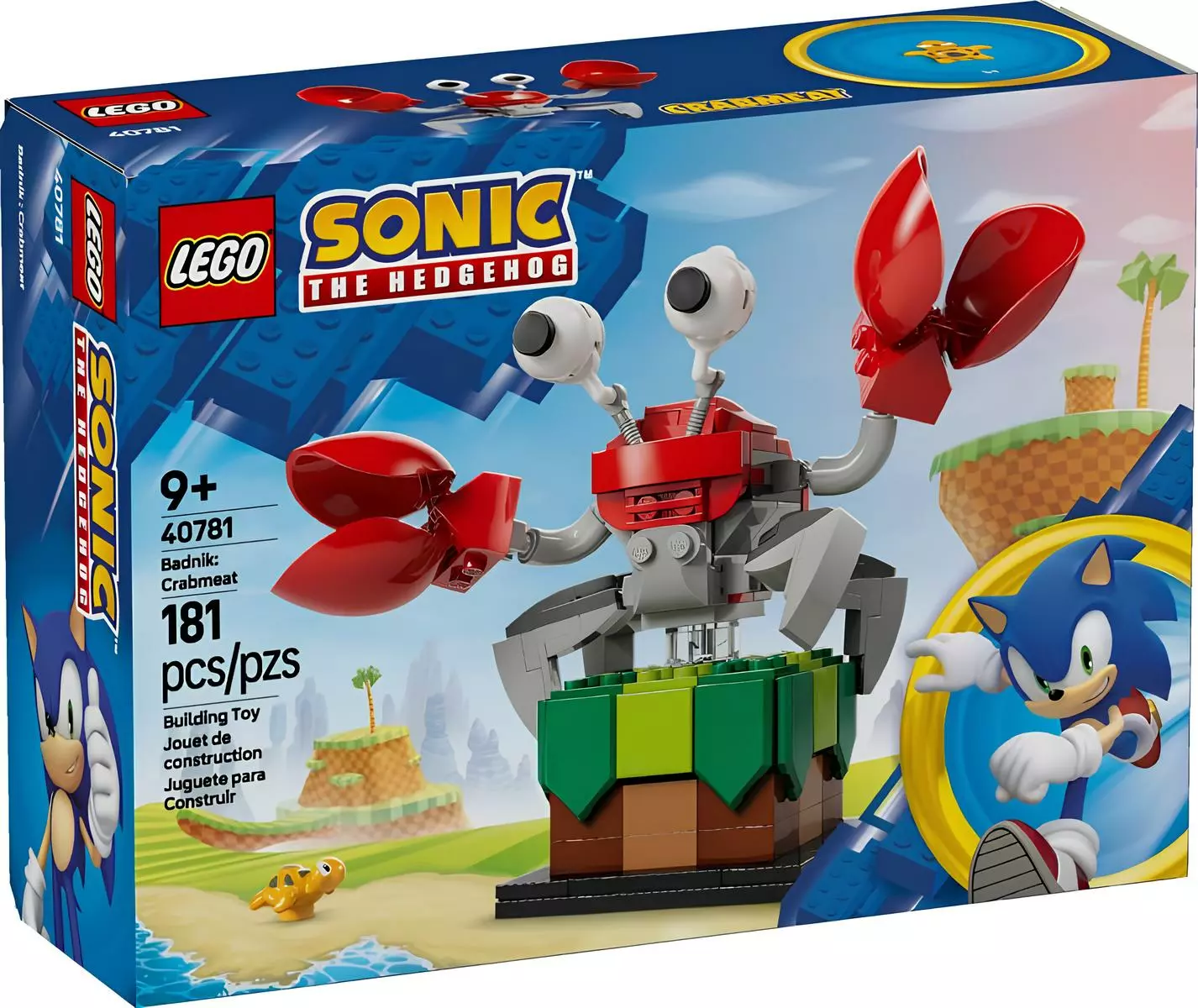 Изображение товара Конструктор LEGO Sonic the Hedgehog 40781 с подвижными деталями