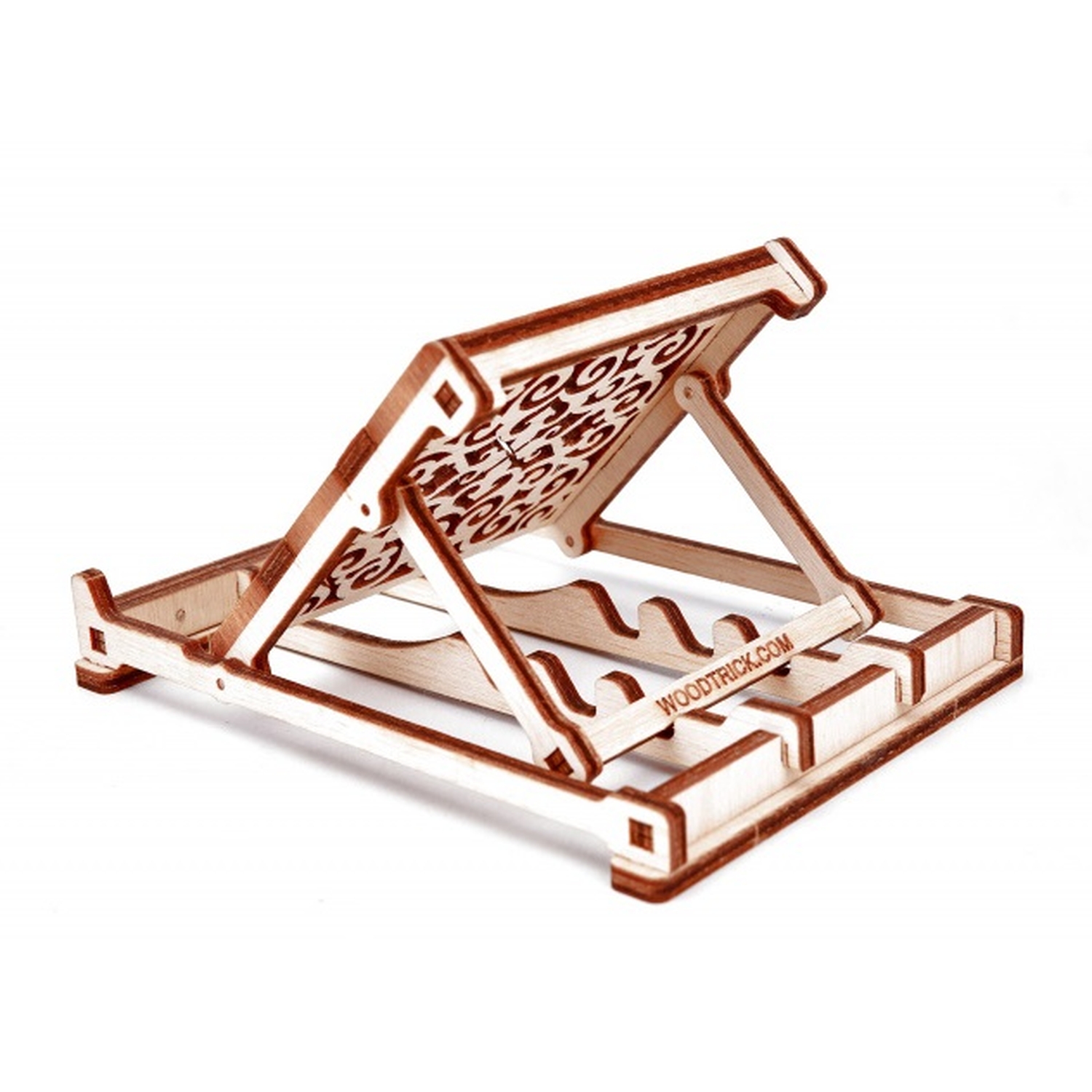 Конструктор Wood Trick Подставка для телефона деревянный 16 дет. - фото 6