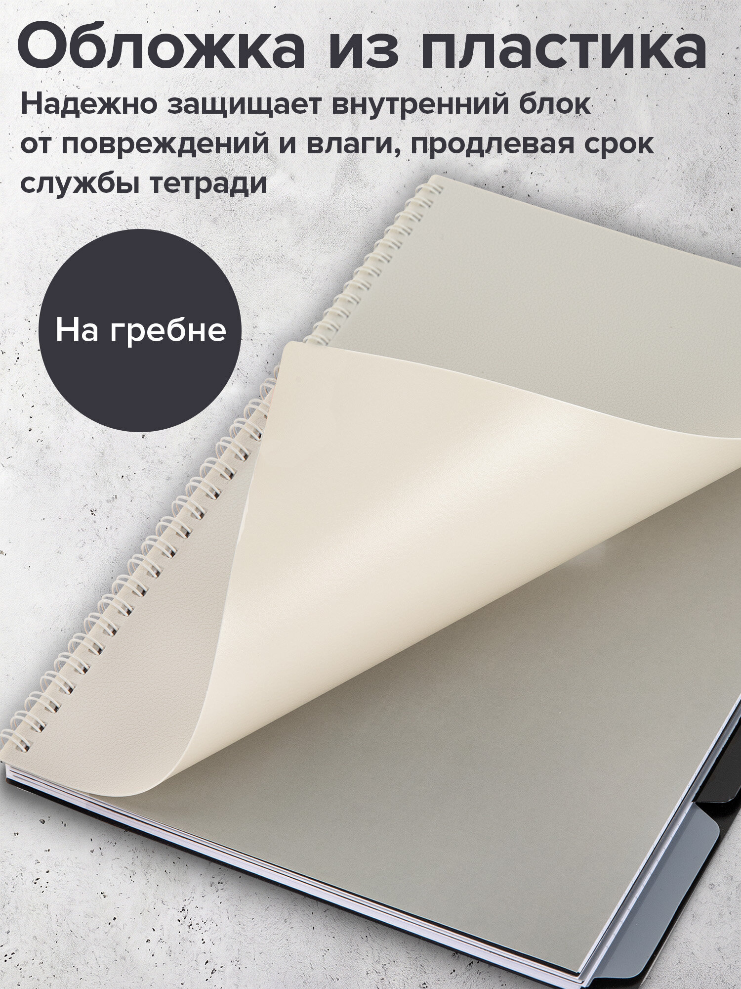 Тетрадь Brauberg клетка - фото 3