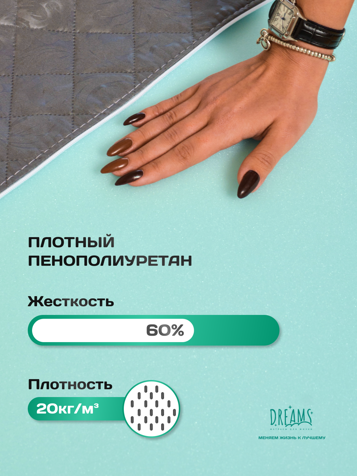 Матрас DREAMS Roll X 190х80 - фото 4