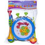 Игрушка музыкальная Abtoys ДоРеМио барабаны, маракас