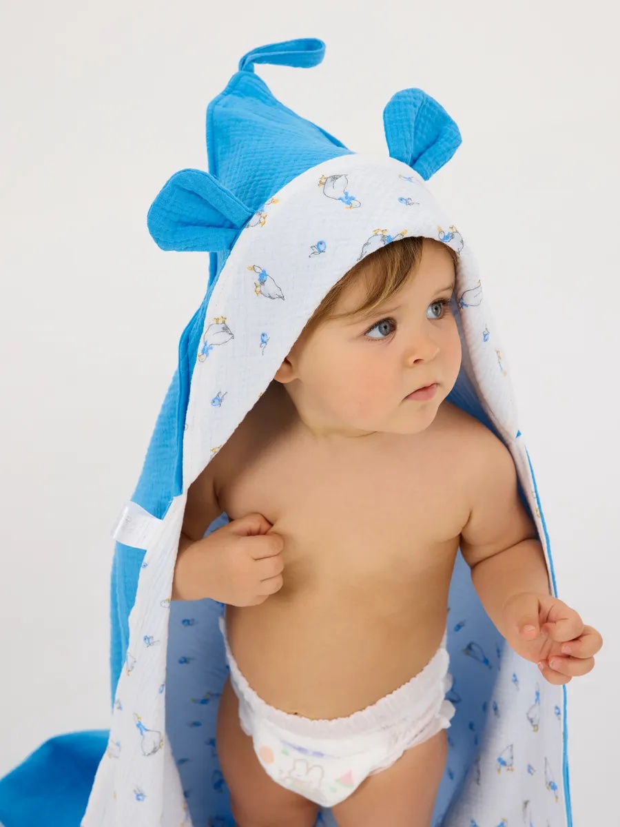 Полотенце Loo-Loo гусь 95 x 95 см 1 шт. - фото 2