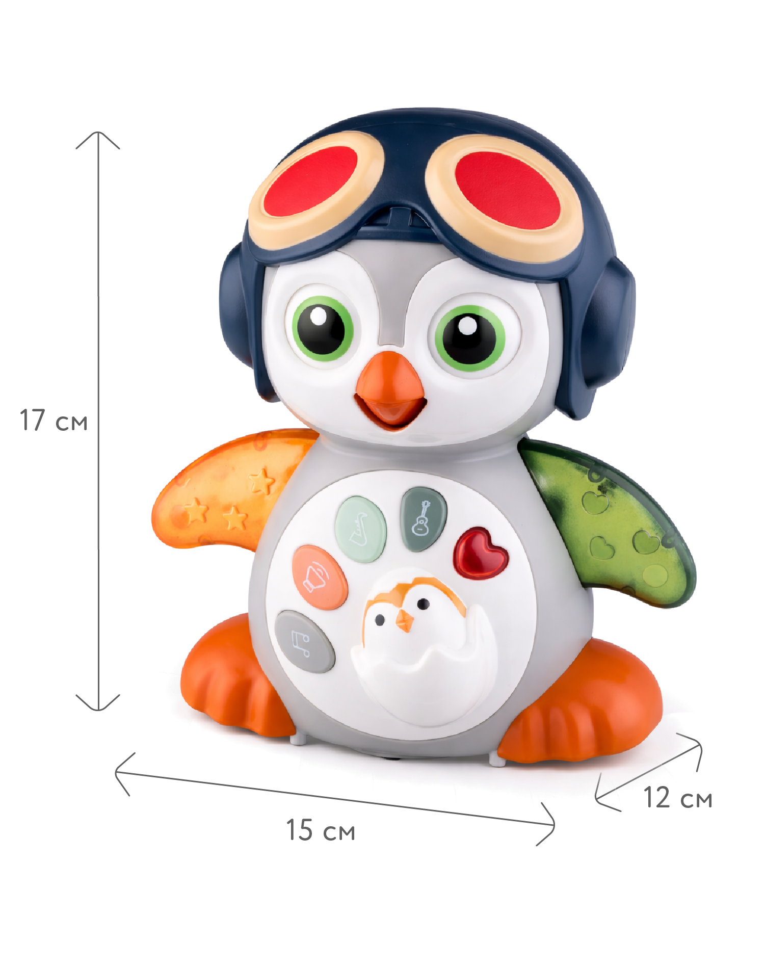 Игрушка BabyGo пингвин - фото 6