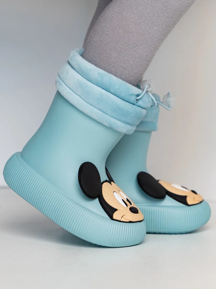 Резиновые сапоги ТопТошкин 014-микки-голуб - фото 10