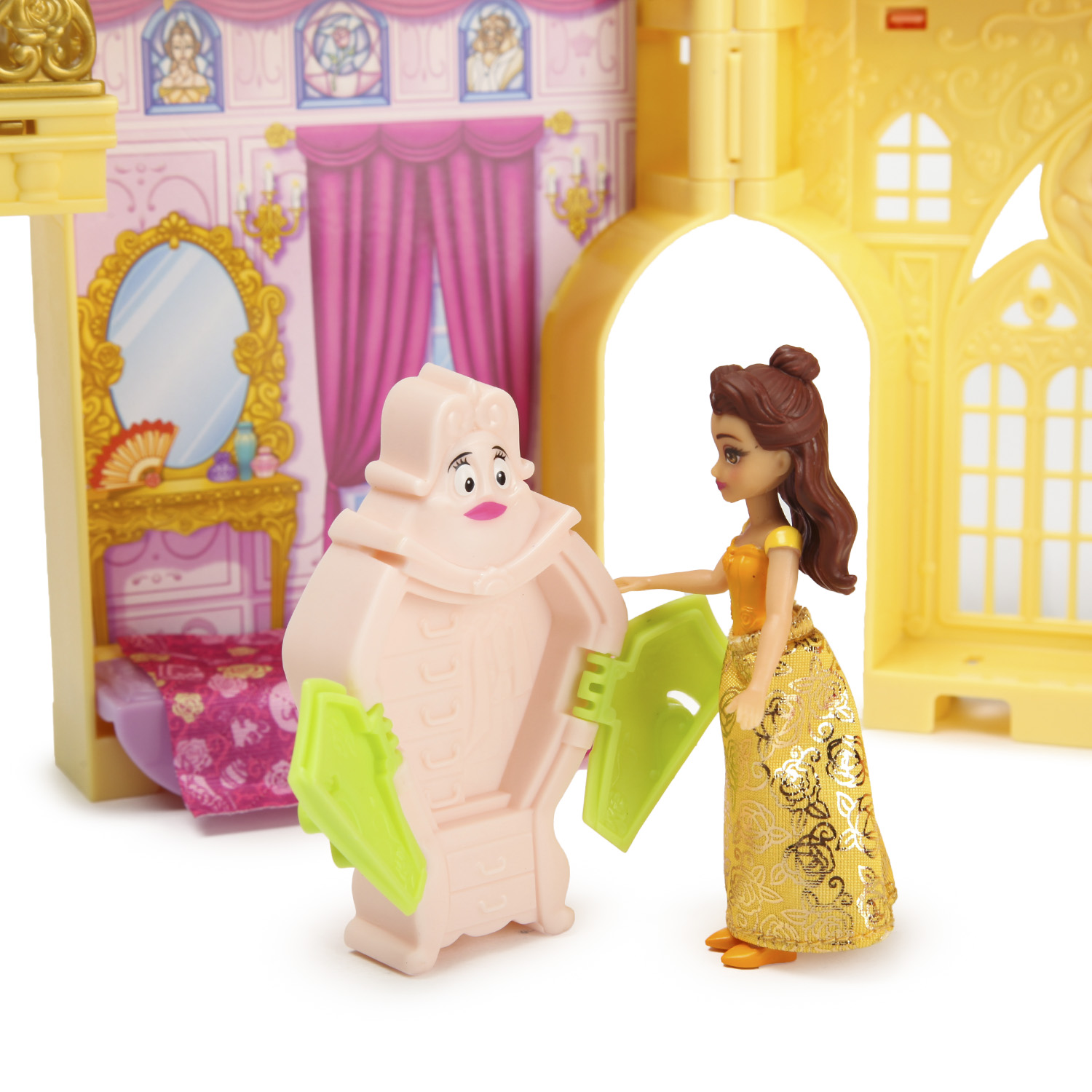 Кукла мини Disney Princess Замок Белль HLW94 - фото 9