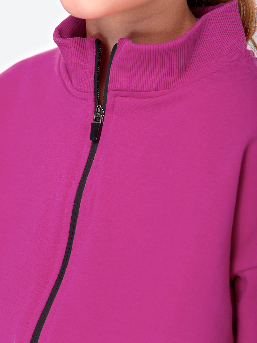 Толстовка HappyFox HF00159сливовый - фото 3