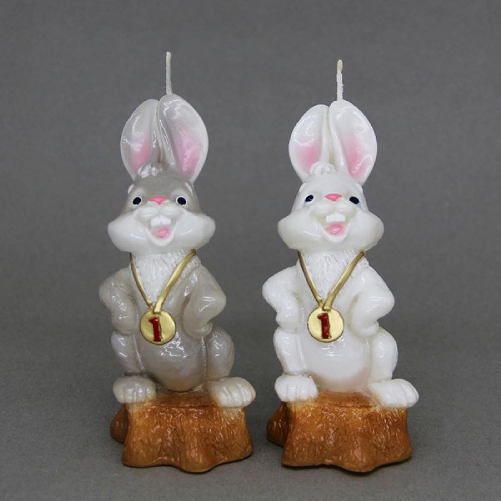 Лента Магия праздника Кролик -спортсмен - фото 1