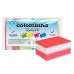 Губки для посуды colombina многослойные цветные 4шт