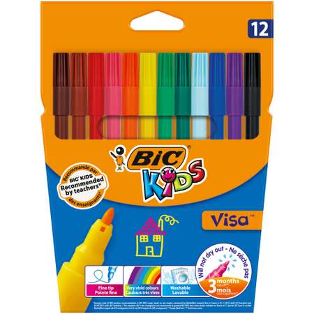 Фломастеры BIC Kids 12 цв.