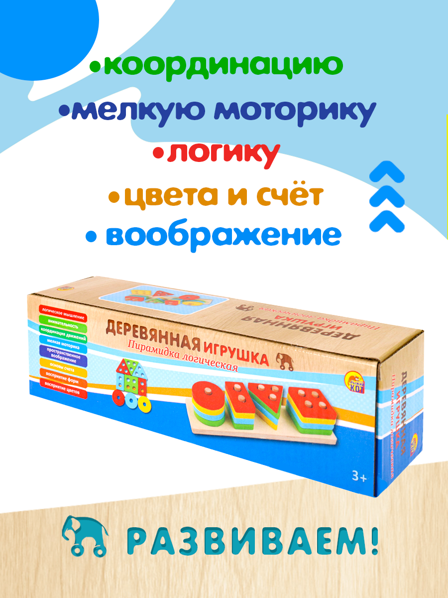 Пирамидка Рыжий кот формы и счет - фото 4