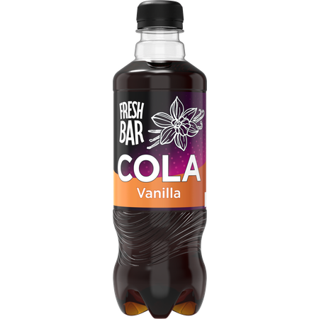 Напиток газированный Fresh Bar Cola Vanilla 0.48л ПЭТ