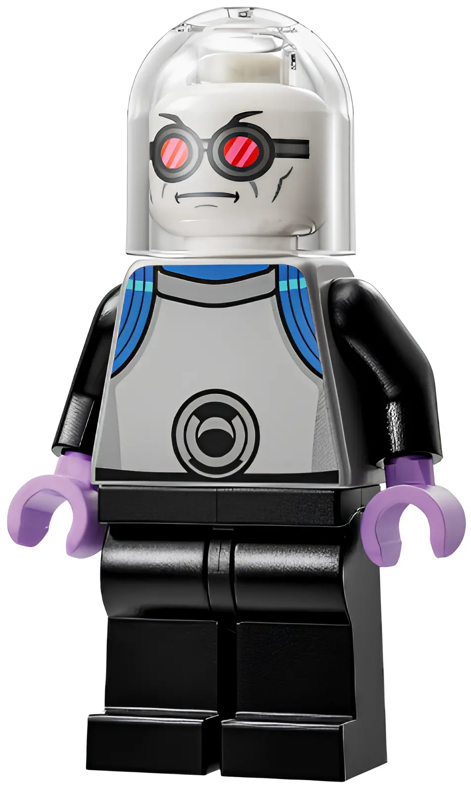 Изображение товара LEGO Минифигурка Super Heroes Mr. Freeze, серебристо-черная, 4 детали Изображение товара LEGO Минифигурка Super Heroes Mr. Freeze, серебристо-черная, 4 детали