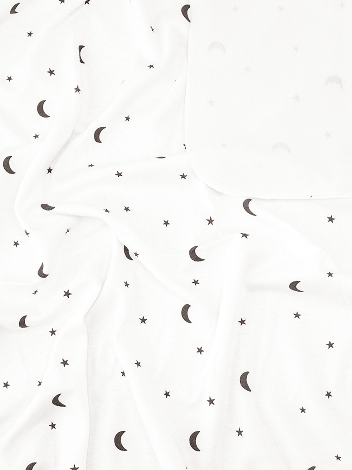 Пелёнка Mjolk Cherry Tomatoes/Ночное небо трикотаж 85х120 см 2 шт. - фото 4