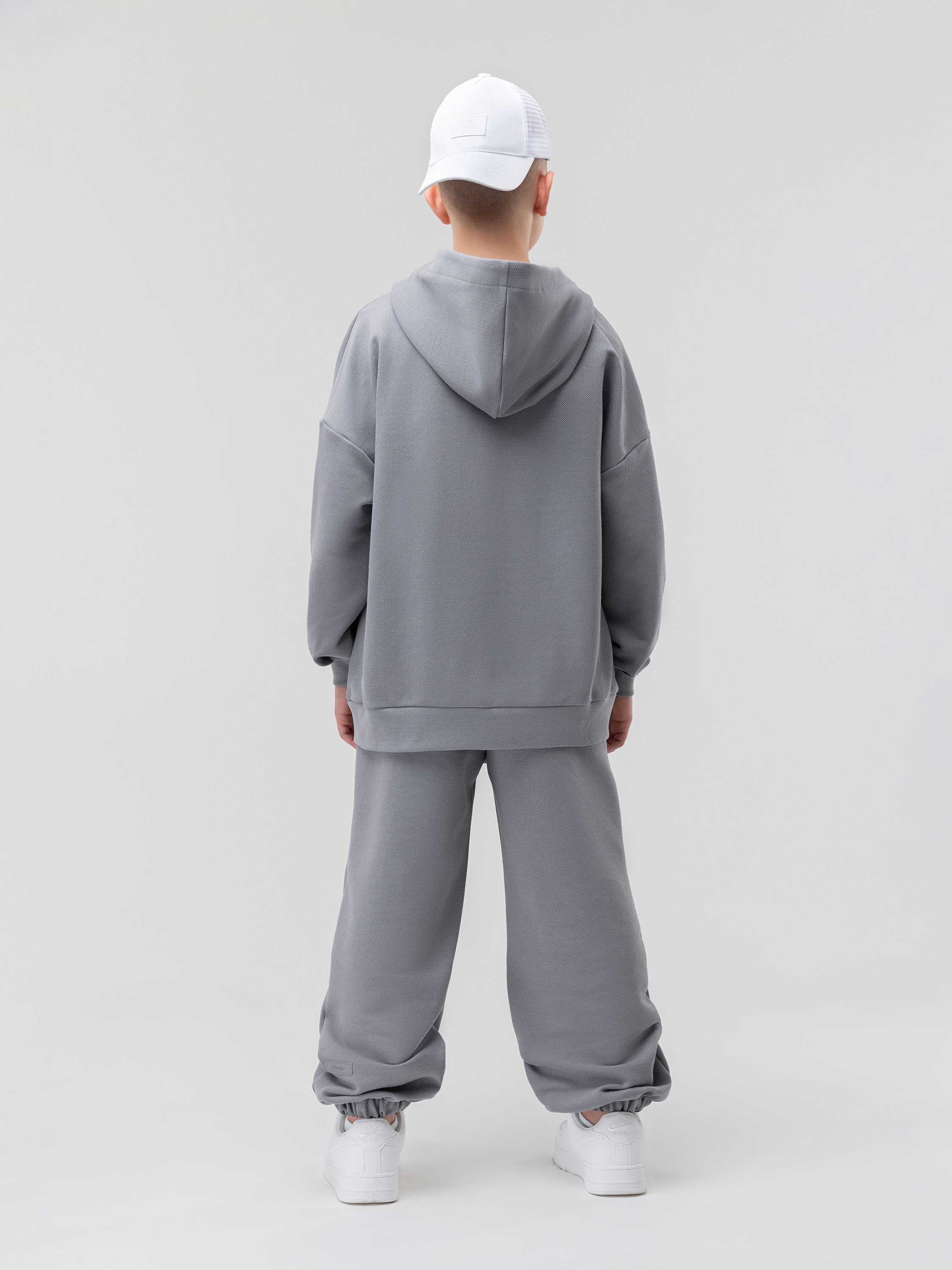 Костюм спортивный Bodo 46-164MU_серый - фото 5