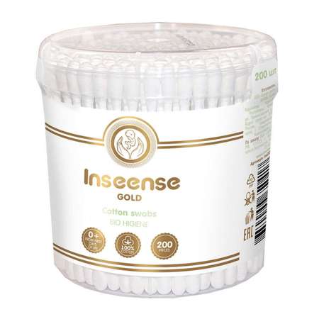 Ватные палочки INSEENSE 200 шт.