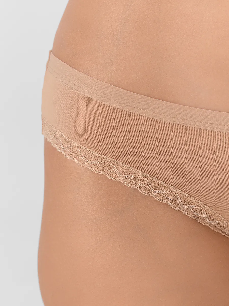 Трусы 3 шт Mark Formelle (Марк Формэль) 412281-3/телесный +цикорий +черный - фото 8