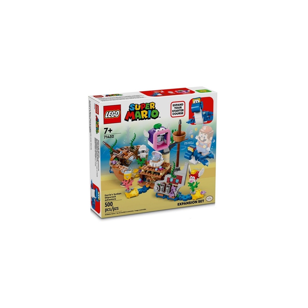 Конструктор LEGO Super Mario Затонувший корабль Дорри 71432 210 дет. - фото 1