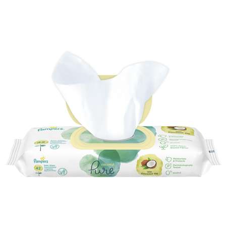 Влажные салфетки Pampers Pure Protection 42 шт.