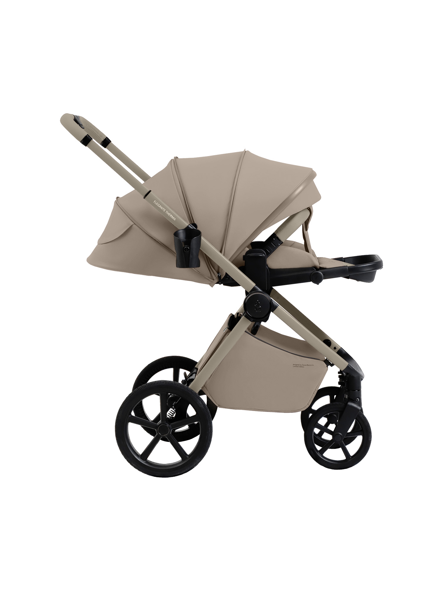 Коляска 2в1 Sweet Baby Elegante Therma Colore Champ бежевый - фото 19