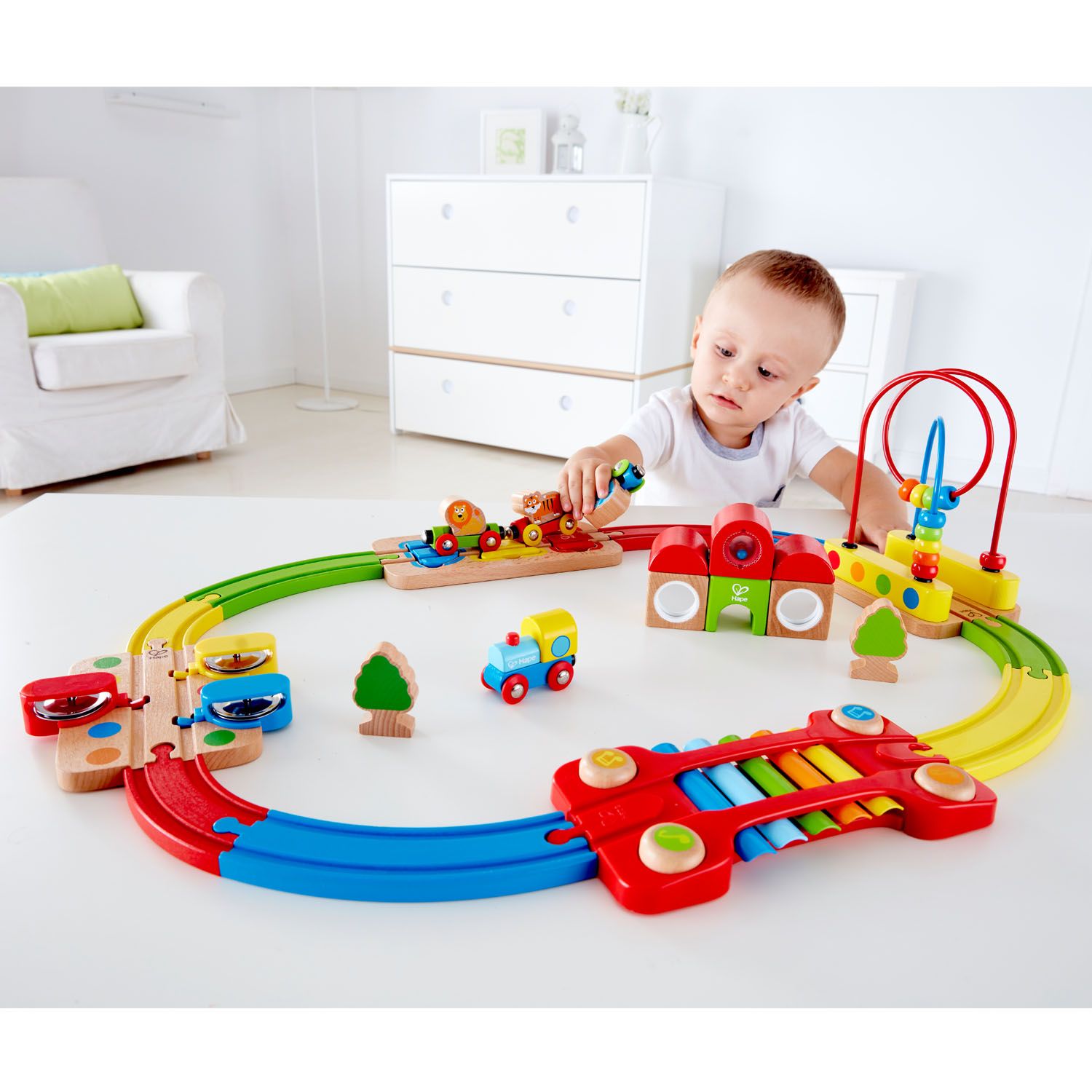 Развивающая железная дорога Hape E3826_HP - фото 6