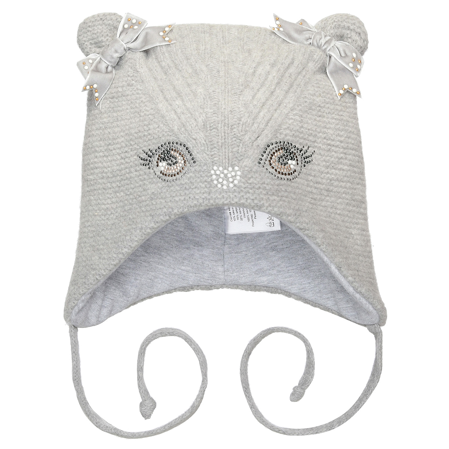 Шапка Kotik 80139_св.серый - фото 2