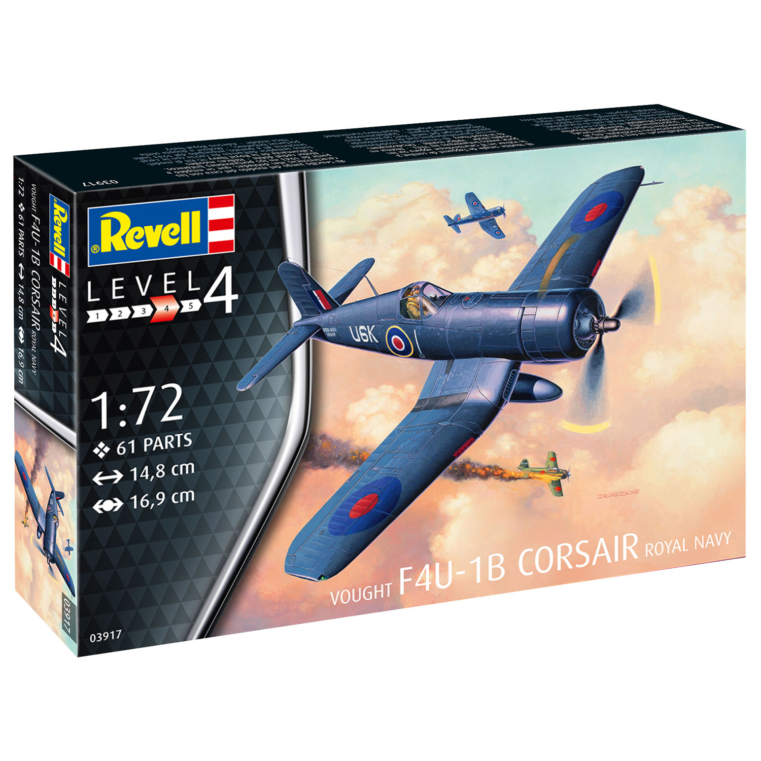 Сборная модель Revell Чанс-Воут F4U «Корсар» 03917 - фото 4