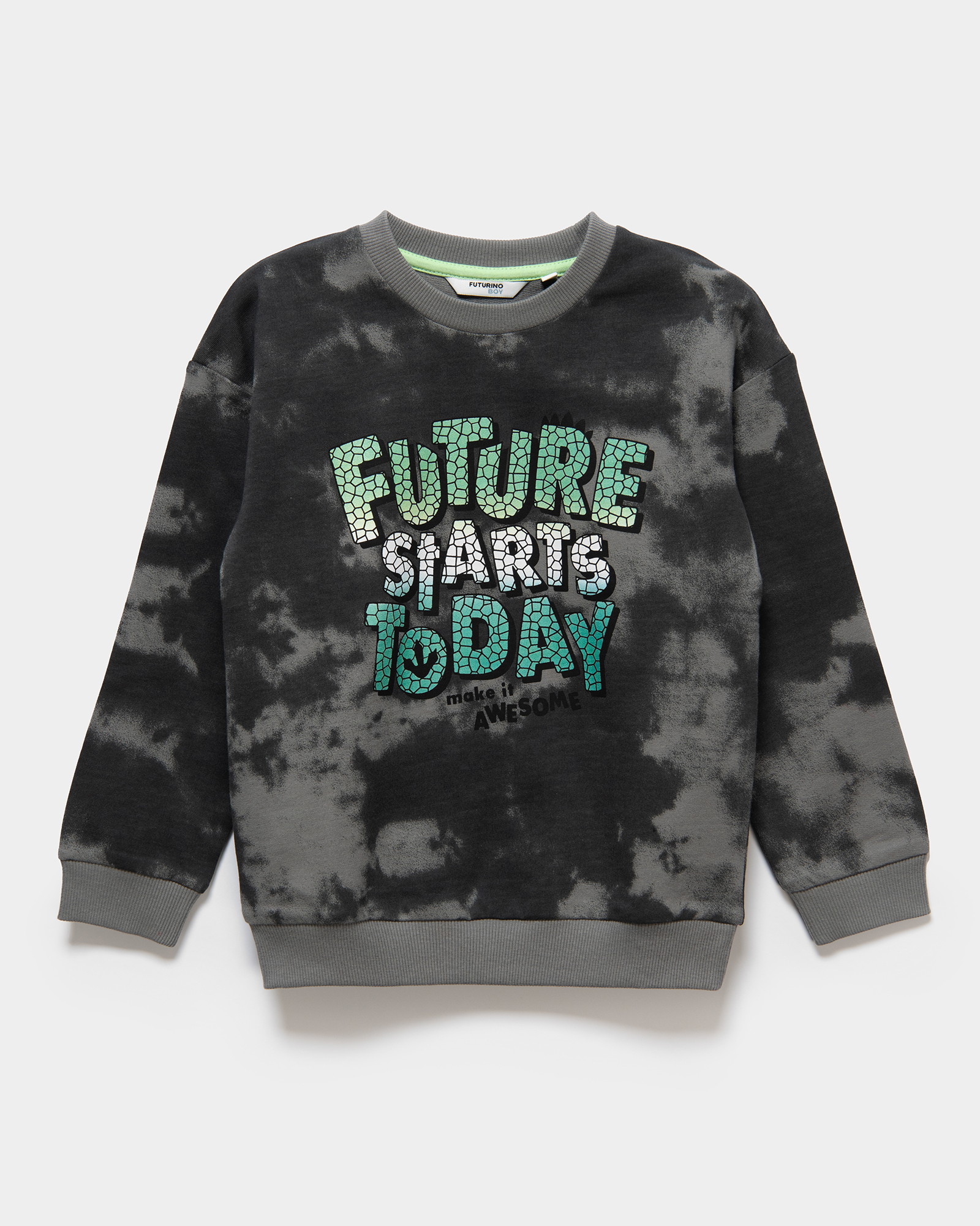 Свитшот Futurino W24FU1-F00636kb-DG - фото 2