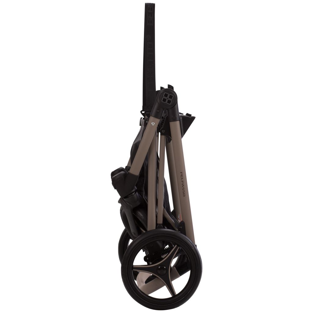 Коляска 2в1 Bebetto Pelpasso 01 Kaszmir св.бежевый бежевый - фото 15