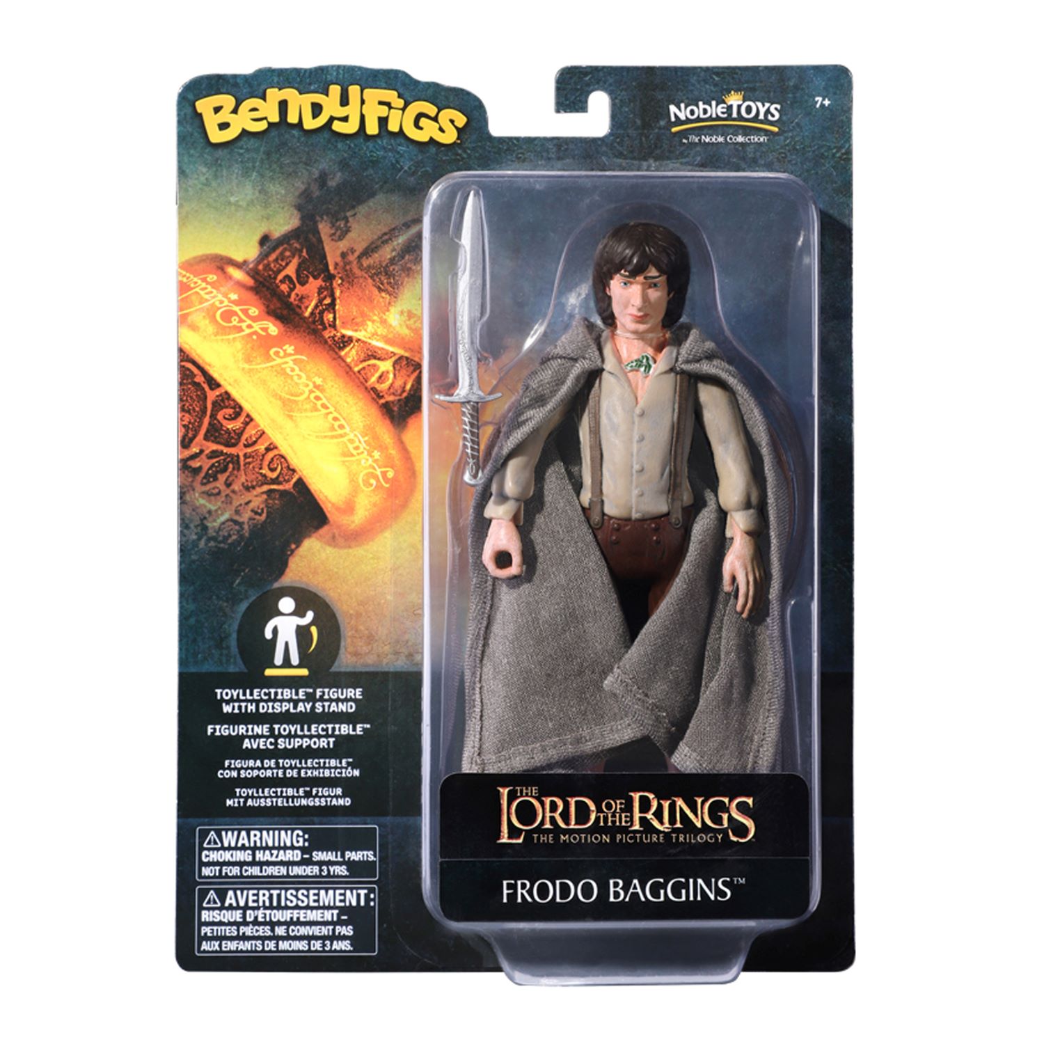 Фигурка The Lord of the Rings Bendyfig Фродо - гибкая - фото 3