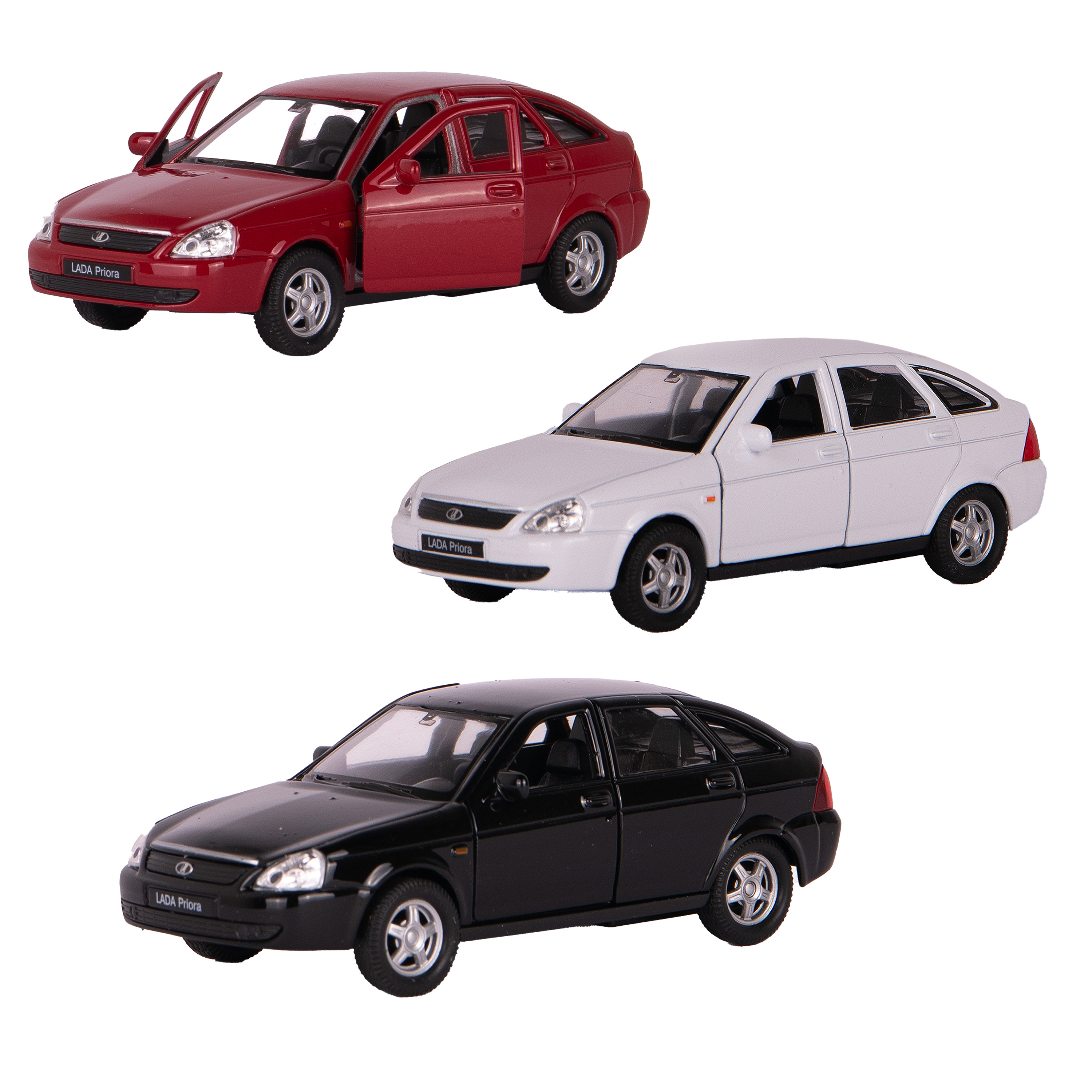 Автомобиль Welly LADA Priora в ассортименте 43645W - фото 1