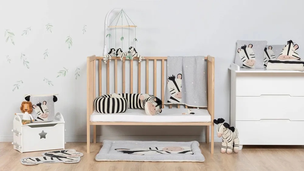 Одеяло askona kids Zebra (Зебра) 80 x 80 см хлопок - фото 6