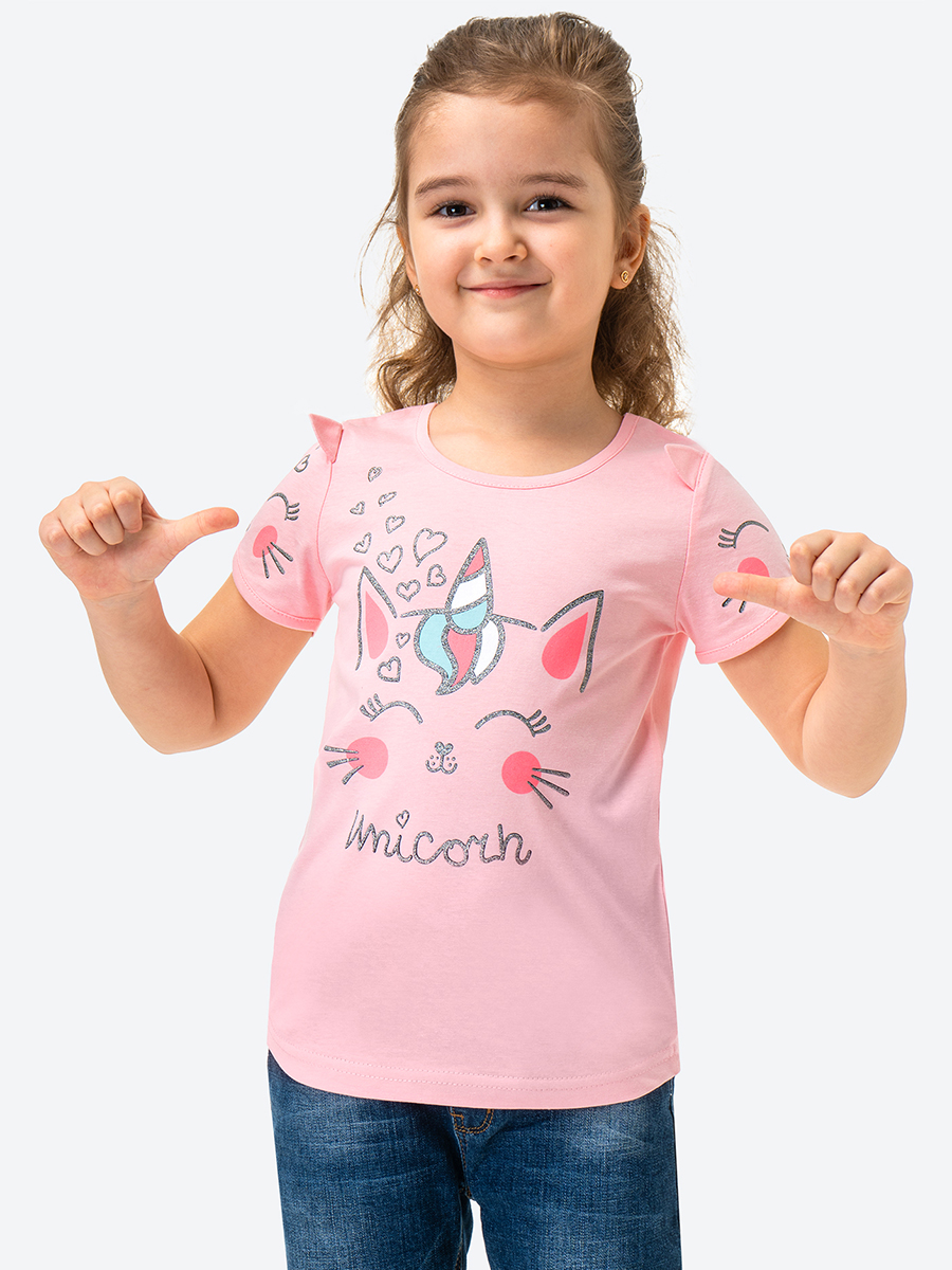 Футболка HappyFox HFLUN1311розовый - фото 1