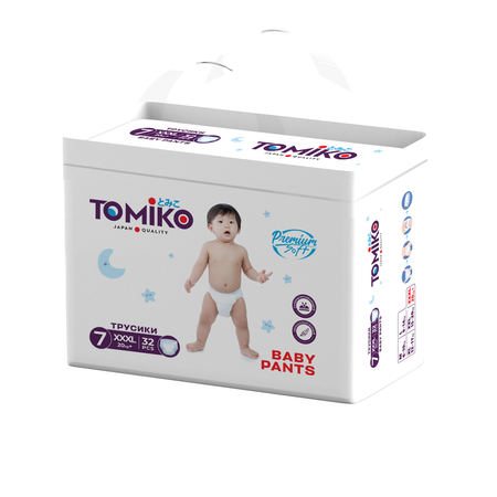 Трусики Tomiko XXXL (20+ кг) 32 шт.