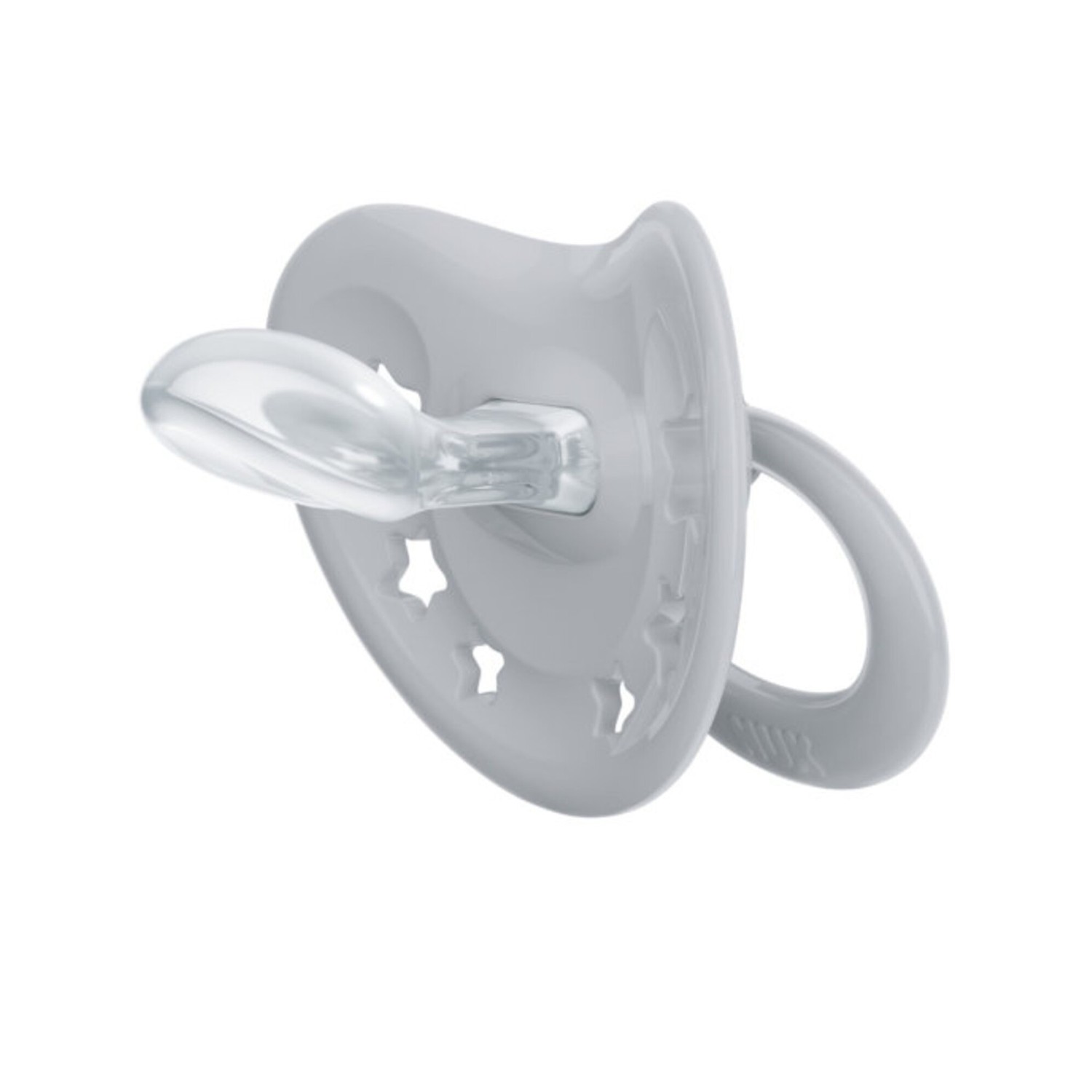 Пустышка Nuk силикон классическая от 6 мес. 1 шт. в ассортименте - фото 6