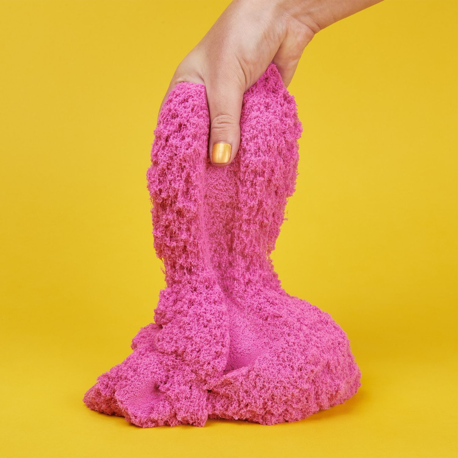 Кинетический песок Kinetic Sand 0.9 кг (розовый) - фото 4