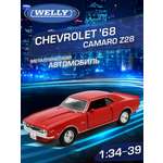 Автомобиль Welly Chevrolet Шевроле 68 Камаро З28 1:34