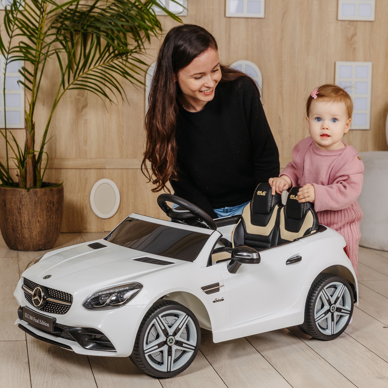 Автомобиль BabyCare Mercedes С пультом ДУ - фото 14