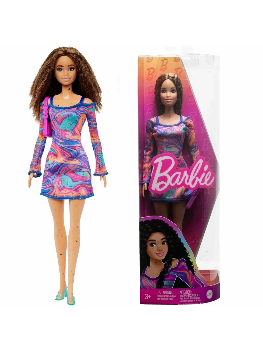 Кукла модельная Barbie Fashionistas высота 29 см HJT03 - фото 1